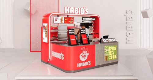 Habib’s acelera expansão com novo modelo de franquias em quiosques